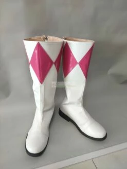 Mighty Morphin Power Rangers MMPR Pink Ranger PteraRanger Mei Cosplay Boots