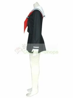 Hell Girl / Jigoku Shoujo Ai Enma Black Winter Uniform Cosplay Costume -CosDream Forge Store 1116 p 1316258877798