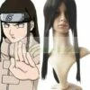Naruto Hyuga Neji Long Black 70CM Cosplay Straight Wig -CosDream Forge Store 16892 2