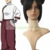 Naruto Tenten Short Black 40cm Cosplay Straight Pigtail Wig -CosDream Forge Store 16912 2