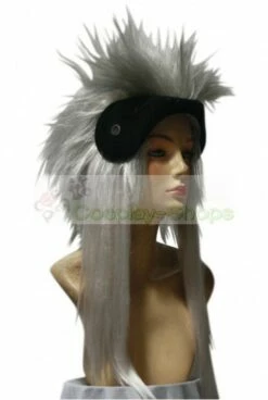 Naruto Jiraiya Medium White 60cm Cosplay Spike Wig -CosDream Forge Store 17138 04 2