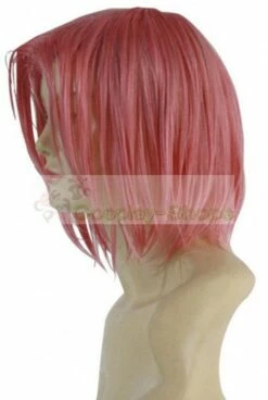 Naruto Shippuden Sakura Haruno Medium Pink Cosplay Bottom Cruly Wig -CosDream Forge Store 17155 02 2