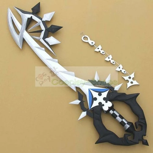 Kingdom Hearts Sora / Roxas Two Across Keyblades Two Become One Keyblade Cosplay Prop 3 Kingdom Hearts Sora / Roxas Two Across Keyblades Two Become One Keyblade Cosplay Prop