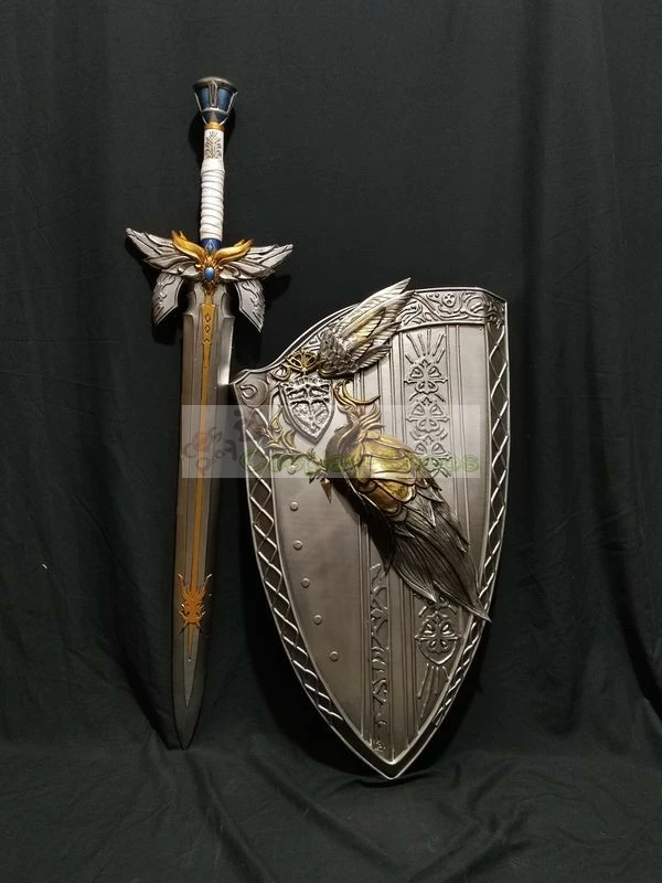 Final Fantasy FFXIV Endwalker Paladin Sword And Shield Ffxiv Cosplay Prop 3 Final Fantasy FFXIV Endwalker Paladin Sword And Shield Ffxiv Cosplay Prop