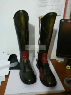 CW Flash Tv Series - The Flash Reverse Flash Full Cosplay Costume -CosDream Forge Store 281231383452793019