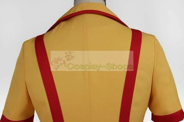 2 Broke Girl Max & Caroline Waitress Uniform Cosplay Costume - Image 6