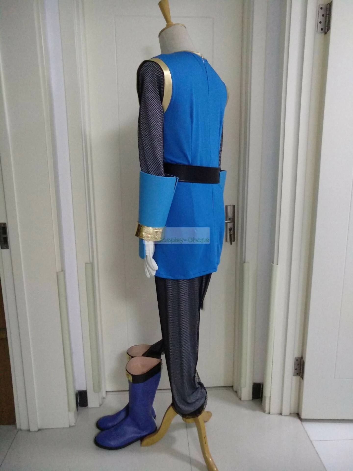 Power Rangers Ninja Storm Yellow Wind Ranger / Blue Wind Ranger Cosplay Costumes 4 Power Rangers Ninja Storm Yellow Wind Ranger / Blue Wind Ranger Cosplay Costumes - Image 2