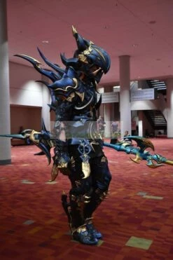 Final Fantasy XIV FF14 Lancer Azure Dragoon Estinien Wyrmblood Ffxiv Cosplay Drachen Armor