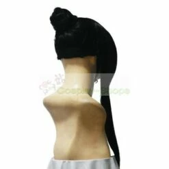 Naruto Haku Medium Black 60cm Cosplay Straight Wig -CosDream Forge Store WIG082 02 2