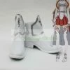 Sword Art Online SAO Asuna / Asuna Yuuki White Cosplay Shoes Boots -CosDream Forge Store asuna 001