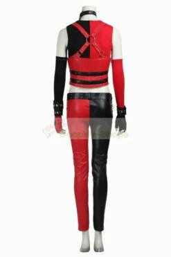 Batman Arkham City Harley Quinn Cosplay Costume -CosDream Forge Store batman arkham city harley quinn cosplay costume 04
