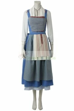 Beauty And The Beast 2017 Movie Belle Cosplay Costume