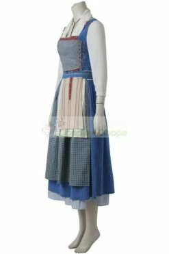 Beauty And The Beast 2017 Movie Belle Cosplay Costume -CosDream Forge Store beauty and the beast 2017 movie belle cosplay costume 02