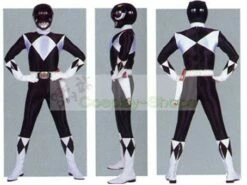 Power Rangers Mighty Morphin Black Ranger MammothRanger Goushi Cosplay Costume