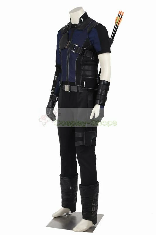 Captain America Civil War - Captain America 3 Hawkeye Clint Barton Cosplay Costume - Image 2