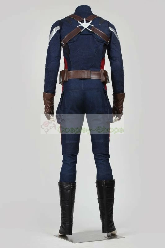 Captain America The Winter Soldier Steve Rogers / Captain America Stealth Suit Costume - Image 5