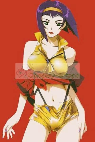 Cowboy Bebop Faye Valentine Cosplay Costume 3 Cowboy Bebop Faye Valentine Cosplay Costume