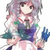 Touhou Project Izayoi Sakuya Light Purple Medium With Long Braid/Pigtail Cosplay Wig -CosDream Forge Store ccw184
