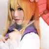 Touhou Project Yukari Yakumo Mixed Blond Long Straight Cosplay Wig -CosDream Forge Store ccw189