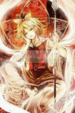 Touhou Project Toramaru Shou Blond Short Cosplay Wig