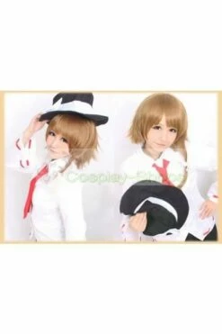 Touhou Project Usami Renko Brown Short Bottom Curl Cosplay Wig -CosDream Forge Store ccw204A