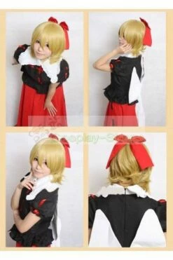 Touhou Project Medicine Melancholy Blond Short Cosplay Wig -CosDream Forge Store ccw207A