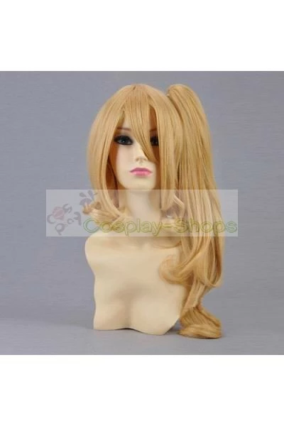 Touhou Project Flandre Scarlet Blond Medium And Ponytail Curly Cosplay Wig 4 Touhou Project Flandre Scarlet Blond Medium And Ponytail Curly Cosplay Wig - Image 2
