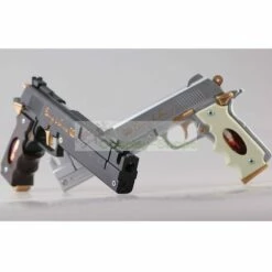 Devil May Cry 4 DMC 4 Dante Ebony & Ivory Handguns Couple Cosplay Guns Prop