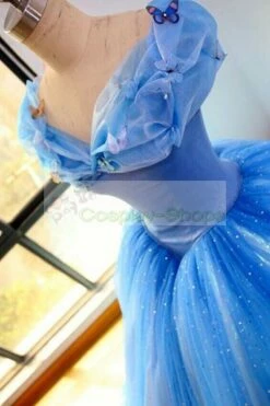Cinderella Ella Dress Cosplay Replica Costume -CosDream Forge Store disney cinderella ella dress cosplay costume 03 1