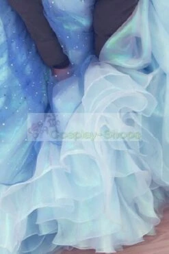 Cinderella Ella Dress Cosplay Replica Costume -CosDream Forge Store disney cinderella ella dress cosplay costume 05 1
