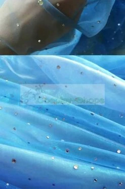 Cinderella Ella Dress Cosplay Replica Costume -CosDream Forge Store disney cinderella ella dress cosplay costume 06