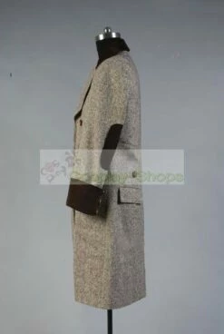 Doctor Who Horror Of Fang Rock 4th Fourth Dr Tom Baker Cosplay Costume -CosDream Forge Store doctor who dr wenge brown cosplay long coat 3