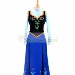 Frozen Princess Anna Cosplay Costume 7 Frozen Princess Anna Cosplay Costume -CosDream Forge Store frozen princess anna cosplay costume