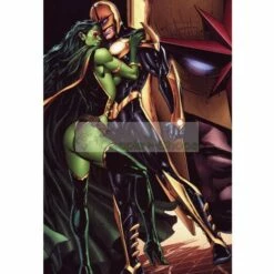 Gamora From Guardians Of The Galaxy Comic Version Cosplay Costume