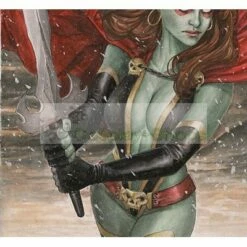 Gamora From Guardians Of The Galaxy Comic Version Cosplay Costume -CosDream Forge Store gamora from guardians of the galaxy cosplay costume 02