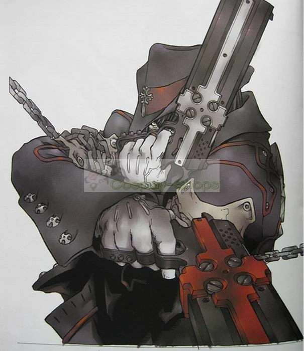 Gungrave Brandon Heat Byond The Grave Couple Guns Cosplay Prop 3 Gungrave Brandon Heat Byond The Grave Couple Guns Cosplay Prop