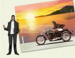 School Rumble Harima Black Jacket Cosplay Costume