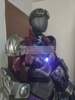 League Of Legends LOL Vi The Piltover Enforcer Full Armour Cosplay -CosDream Forge Store img 20190516 005741