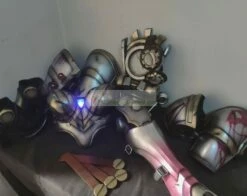 League Of Legends LOL Vi The Piltover Enforcer Full Armour Cosplay -CosDream Forge Store img 20190516 005752