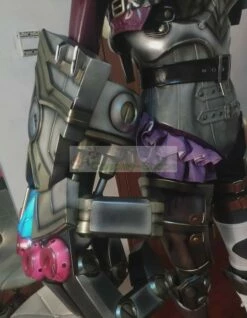 League Of Legends LOL Vi The Piltover Enforcer Full Armour Cosplay -CosDream Forge Store img 20190516 005757