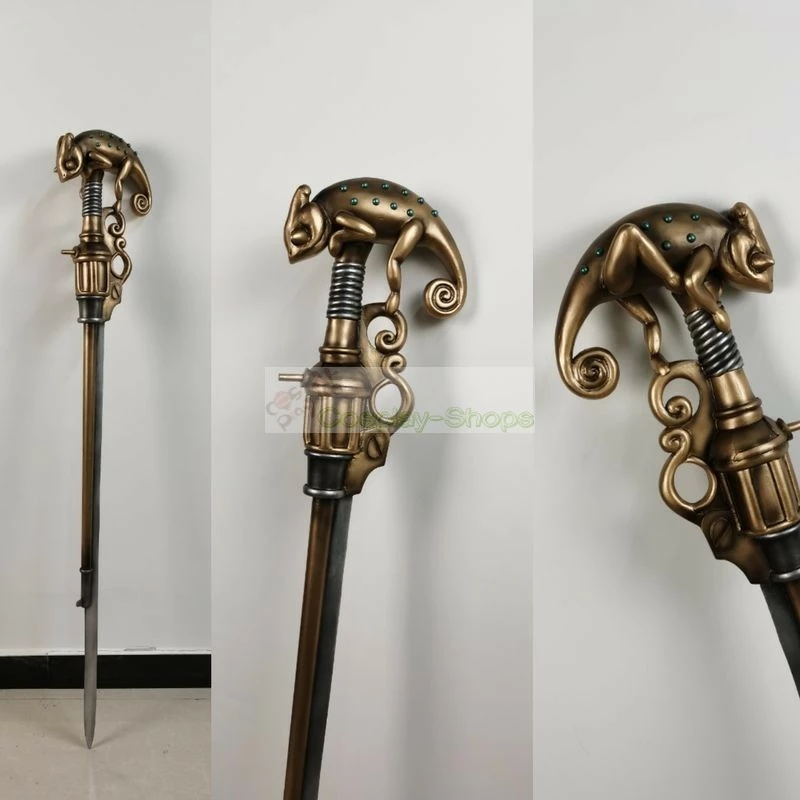 Fate Grand Order FGO Archer Moriarty Noble Phantasm Cane Cosplay Prop 4 Fate Grand Order FGO Archer Moriarty Noble Phantasm Cane Cosplay Prop - Image 2