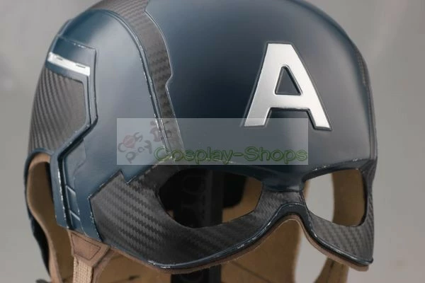 Captain America The Winter Soldier - Captain America 2 Steve Rogers / Captain America Civil War - Captain America 3 Cosplay Helmet 7 Captain America The Winter Soldier - Captain America 2 Steve Rogers / Captain America Civil War - Captain America 3 Cosplay Helmet - Image 5