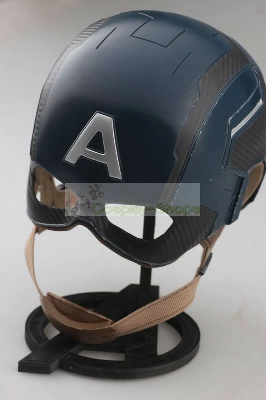 Captain America The Winter Soldier - Captain America 2 Steve Rogers / Captain America Civil War - Captain America 3 Cosplay Helmet 3 Captain America The Winter Soldier - Captain America 2 Steve Rogers / Captain America Civil War - Captain America 3 Cosplay Helmet