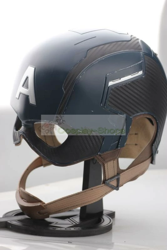 Captain America The Winter Soldier - Captain America 2 Steve Rogers / Captain America Civil War - Captain America 3 Cosplay Helmet 5 Captain America The Winter Soldier - Captain America 2 Steve Rogers / Captain America Civil War - Captain America 3 Cosplay Helmet - Image 3