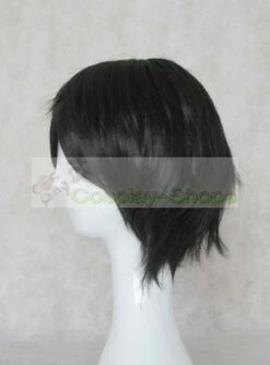 DuRaRaRa!! Izaya Orihara Short Flip Out Black Cosplay Wig -CosDream Forge Store izaya orihara copalay wig 002