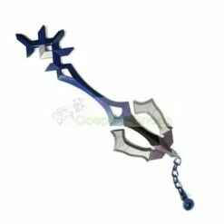 Kingdom Hearts: Birth By Sleep Aqua Rainfell Keyblade Cosplay Prop