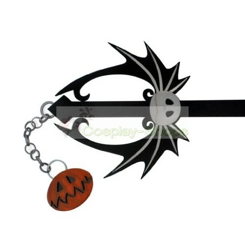 Kingdom Hearts Sora Pumpkinhead Halloween Town Keyblade Cosplay Prop 5 Kingdom Hearts Sora Pumpkinhead Halloween Town Keyblade Cosplay Prop - Image 3