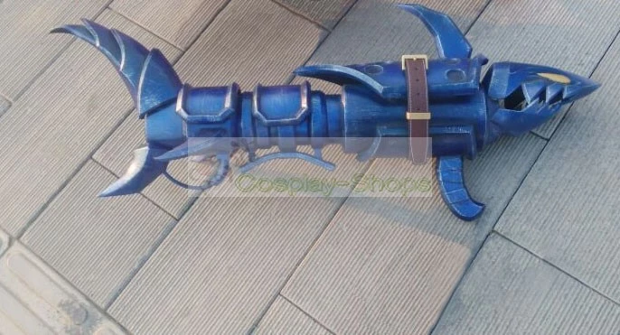 League Of Legends LOL Jinx Fishbone Rocket Launcher Cosplay Prop