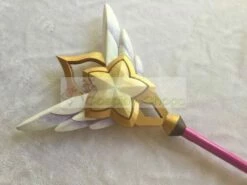 League Of Legends LOL Star Guardian Lux Wand Cosplay Prop -CosDream Forge Store league of legends lol star gaurdian lux cosplay prop 08