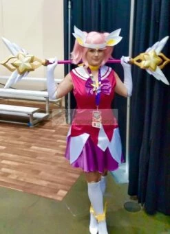 League Of Legends LOL Star Guardian Lux Wand Cosplay Prop
